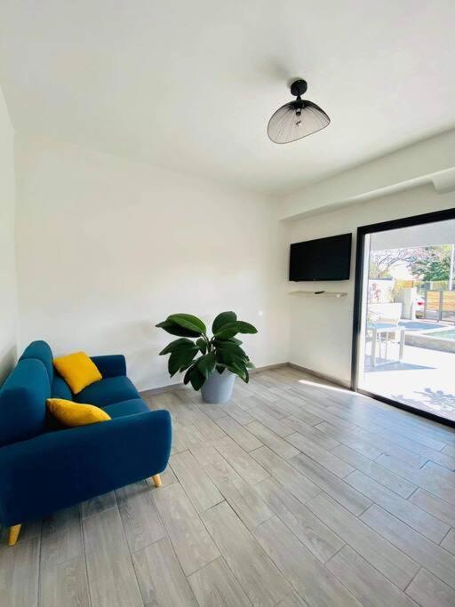 Villa Bois De Couleur Piscine Et Toit Terrasse 圣皮埃尔 外观 照片